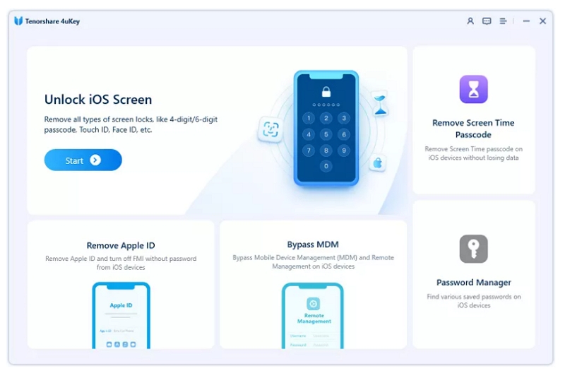 What is Tenorshare 4uKey - iPhone Screen Unlock