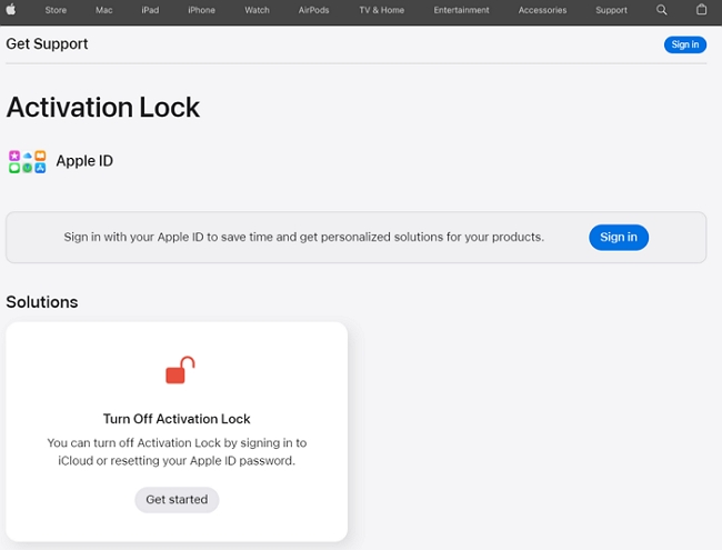 Ask Apple to Bypass the Activation Lock 