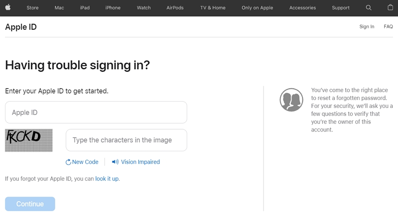 a notification will be sent to your Apple devices