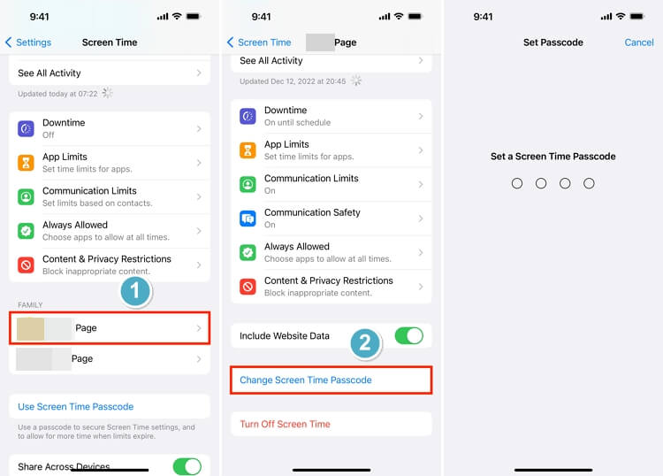  Reset the Screen Time Passcode on Your Child's Device