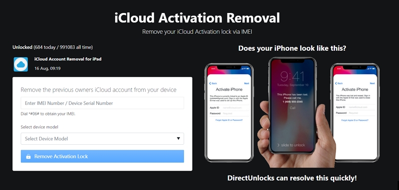 How to Use DirectUnlocks to Bypass iCloud Lock 
