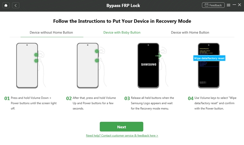 put your device in Recovery Mode
