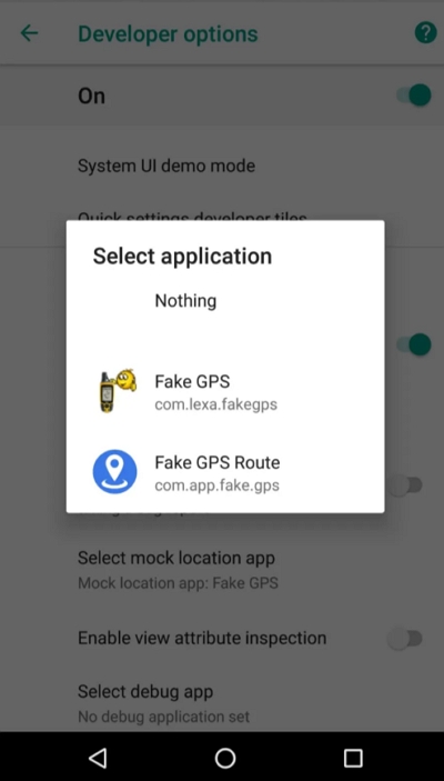 choose the application you just downloaded