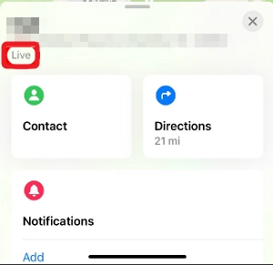 What Does Live Mean on Find My iPhone 