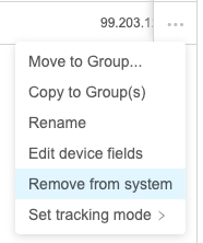 Remove from System