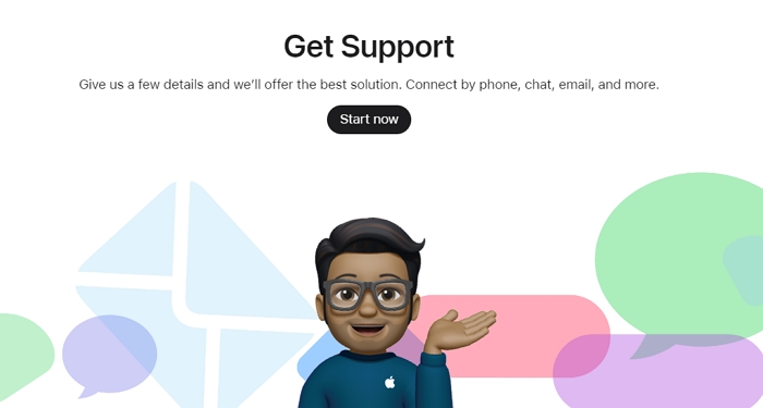 contact Apple's customer service 