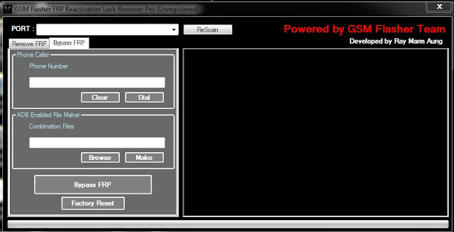 GSM Flasher Tool