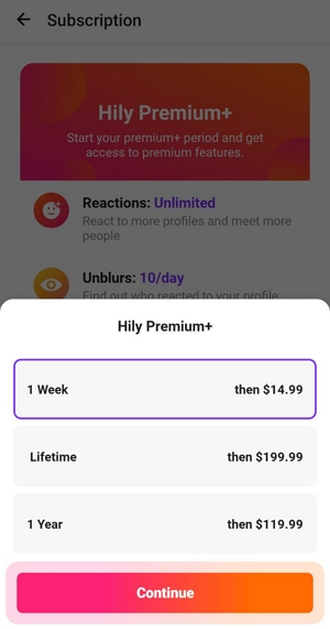 Hily Premium