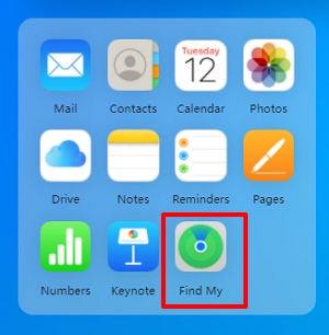  Click on the Find My