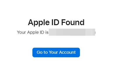  whether Apple has found your Apple ID