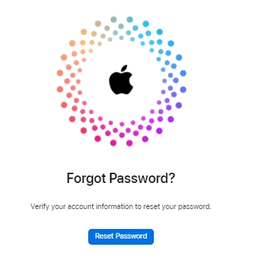 Use the iForgot Website to Reset Apple ID Password 