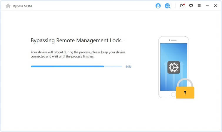 start removing the MDM restriction