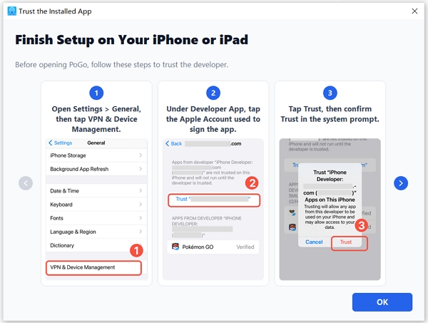 Trust the Developer Profile on Your iPhone