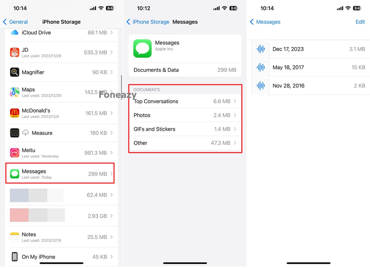 Tidy Up Message Attachments from Documents Categories 