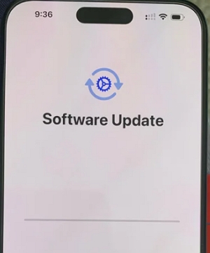 new iPhone Setup Stuck on Software Update
