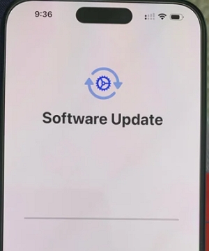 new iPhone Setup Stuck on Software Update