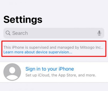 How to Tell If My Device is Supervised