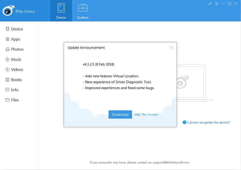 iTools Virtual Location Stuck at Developer Mode