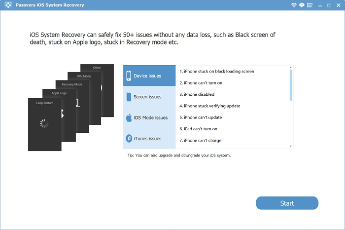 FonePaw iOS System Recovery 