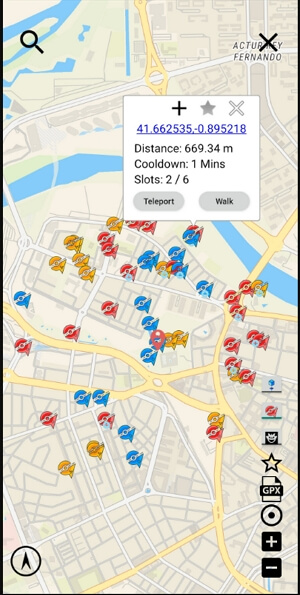 Understading the Map of PGSharp