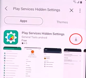 Play Services Hidden Settings FRP 