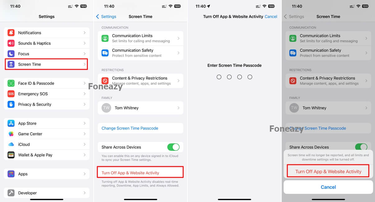 Remove Time Limits for Specific Apps