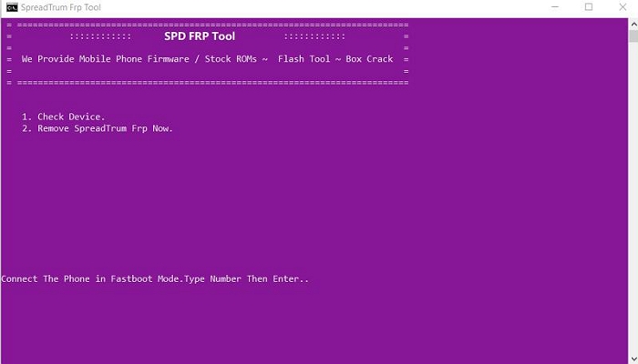 SPD  FRP Bypass Tool 