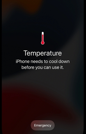 Let Your iPhone Cool Down