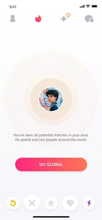 What Does Global Mean on Tinder Today
