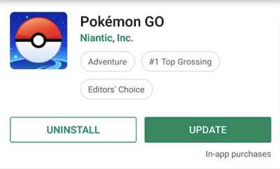 Update Pokémon GO to Latest Version 
