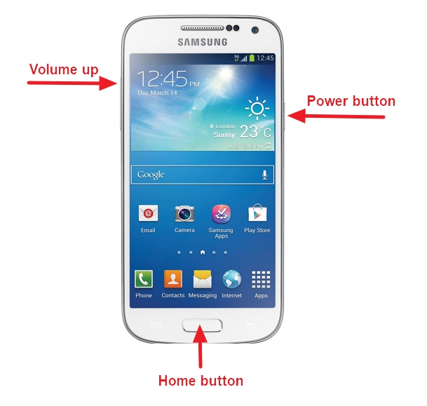 For Samsung Phone with Home Button