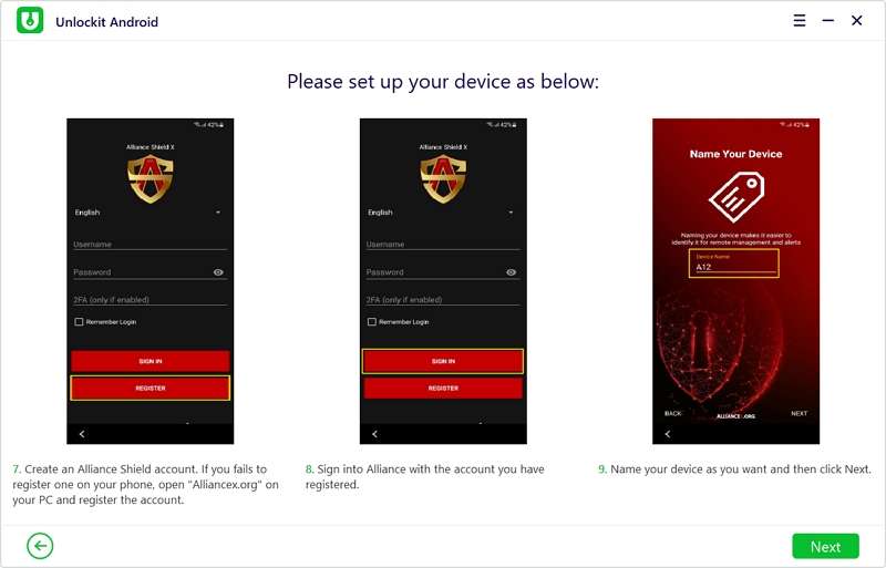 How to Register Alliance shield x Account, Create Alliance shield x account